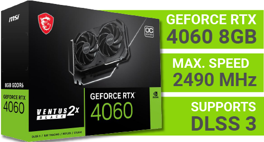 MSI GEFORCE RTX 4060 8GB | The Box